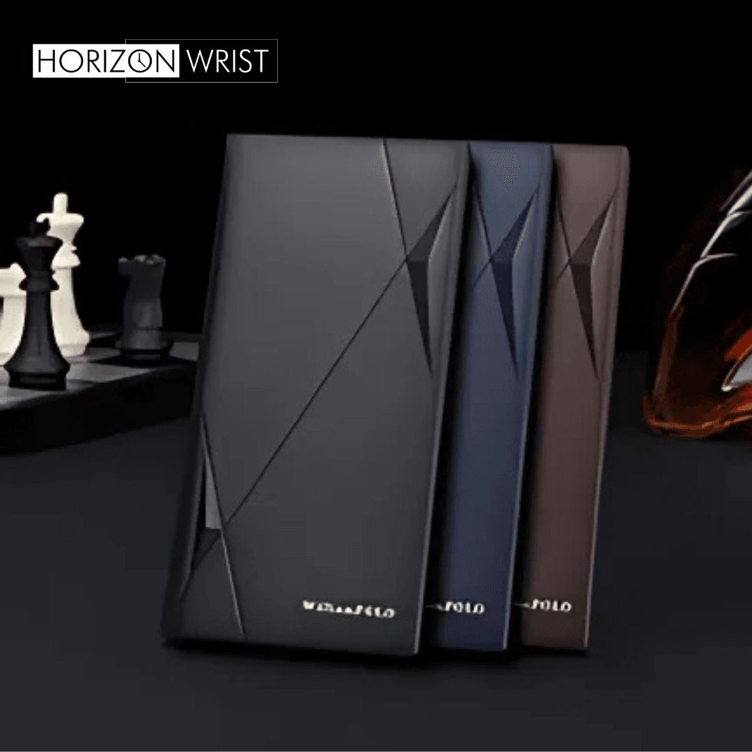 Premium PU Leather Long Wallet – Mobile, Cash & Multi Card Slot Organizer - Horizon Wrist