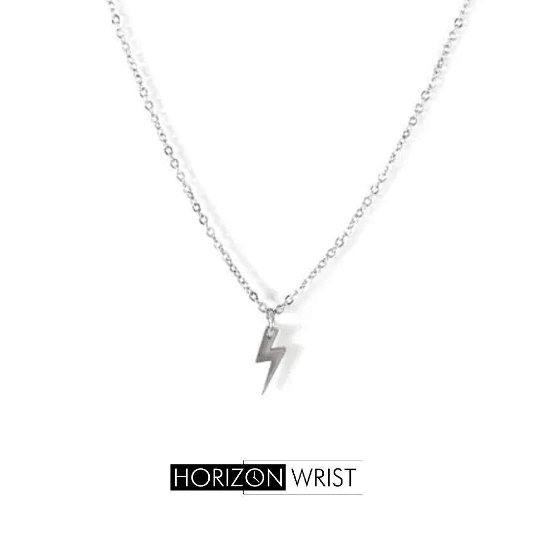 Minimal Buzz Bar Necklace – Stainless Steel - Horizon Wrist