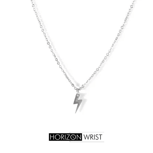 Minimal Buzz Bar Necklace – Stainless Steel - Horizon Wrist