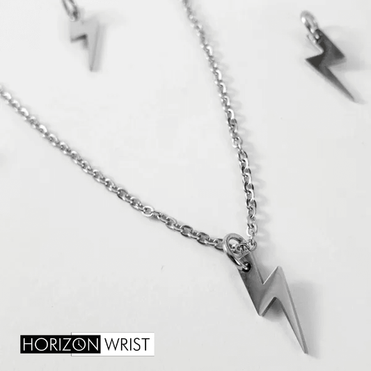 Minimal Buzz Bar Necklace – Stainless Steel - Horizon Wrist