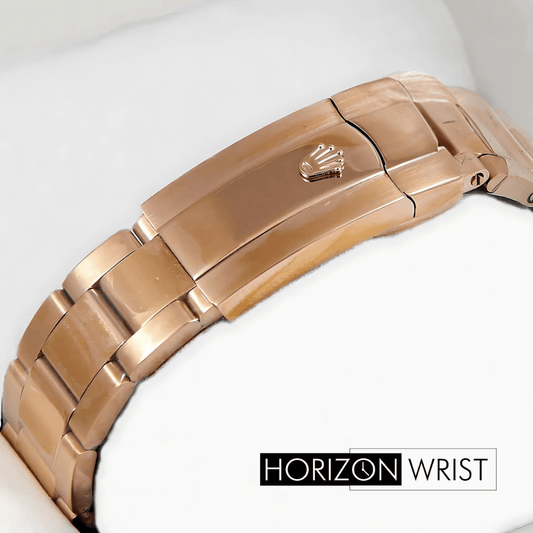 Rolex – 40mm Chronograph Rainbow Edition | Yellow Gold Case | Black Dial | Master AAA - Horizon Wrist