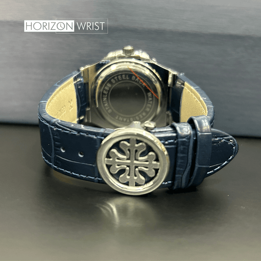 Patek Philippe Naut – Blue Dial with Matching Blue Strap | Quartz - Horizon Wrist