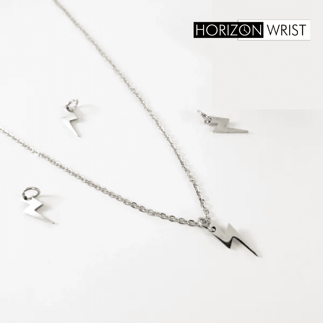 Minimal Buzz Bar Necklace – Stainless Steel - Horizon Wrist