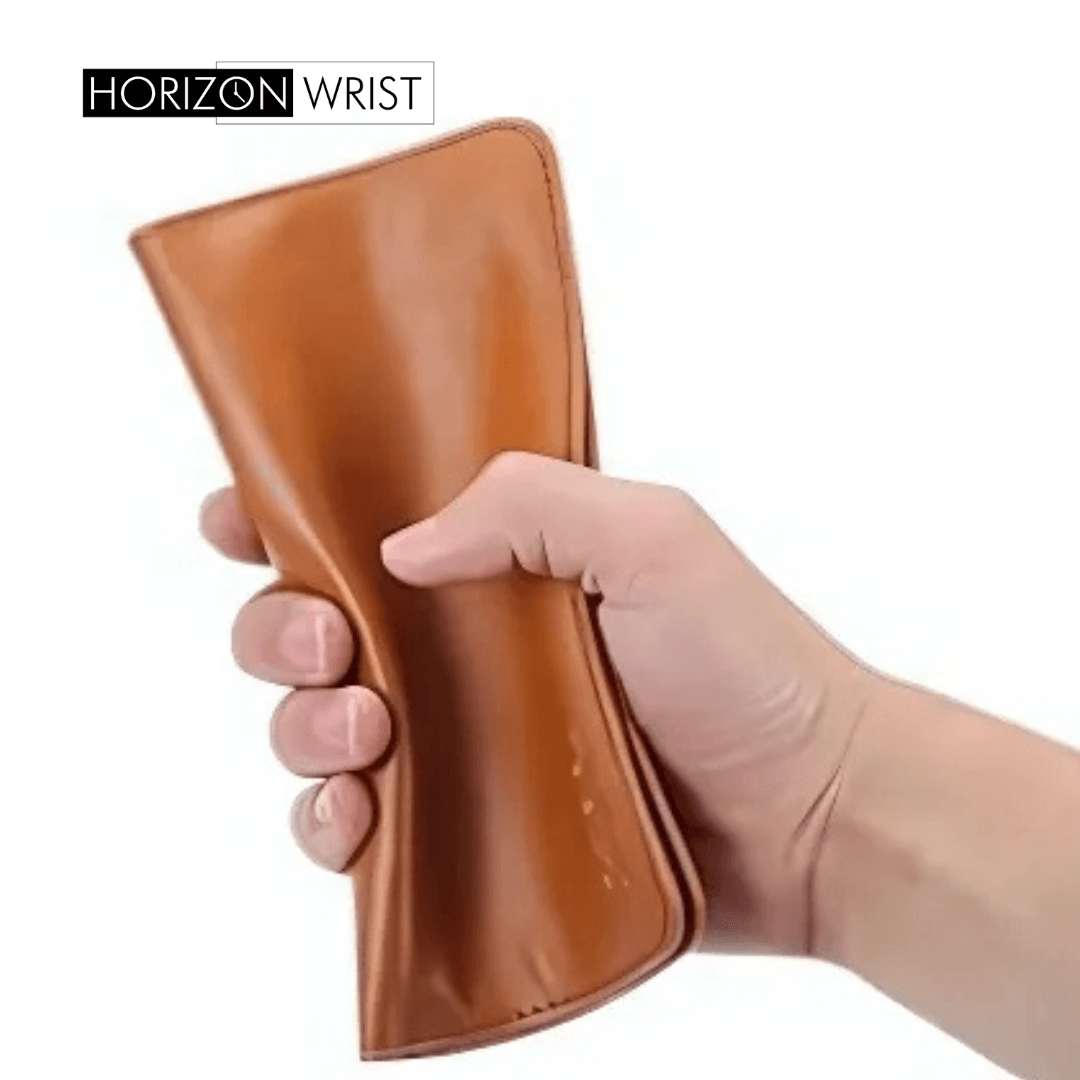 Floveme Handmade Universal Soft Wallet – 100% Imported Leather | Premium & Minimalist Design - Horizon Wrist