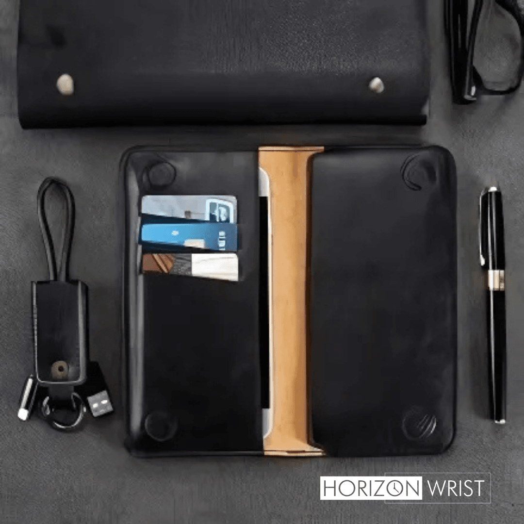Floveme Handmade Universal Soft Wallet – 100% Imported Leather | Premium & Minimalist Design - Horizon Wrist