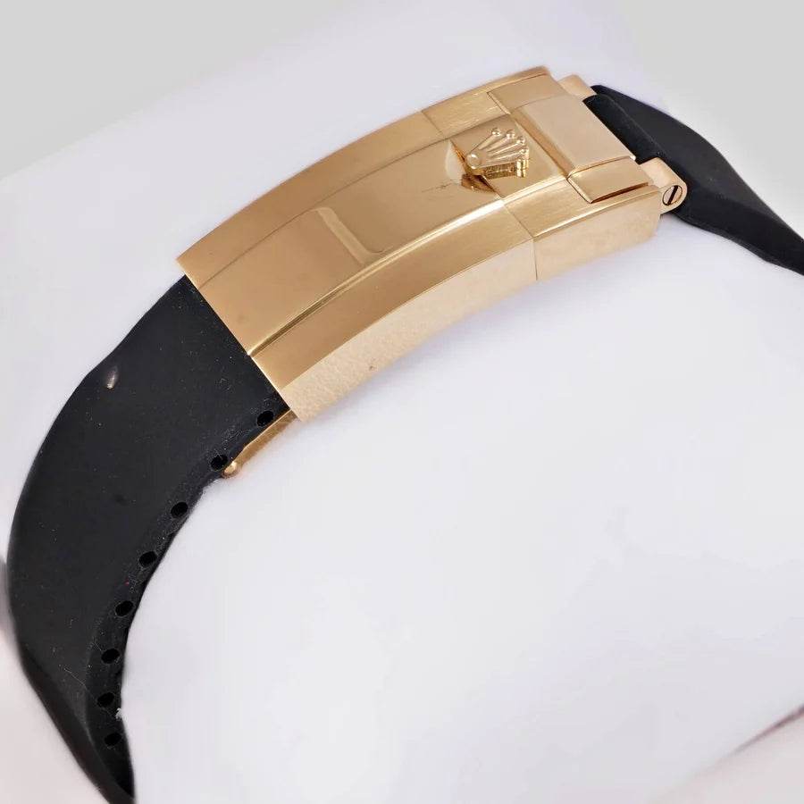 Rolex – Chronograph 40mm Yellow Gold Watch | Rainbow Stone Bezel & Dial | Master AAA – Horizon Wrist - Horizon Wrist