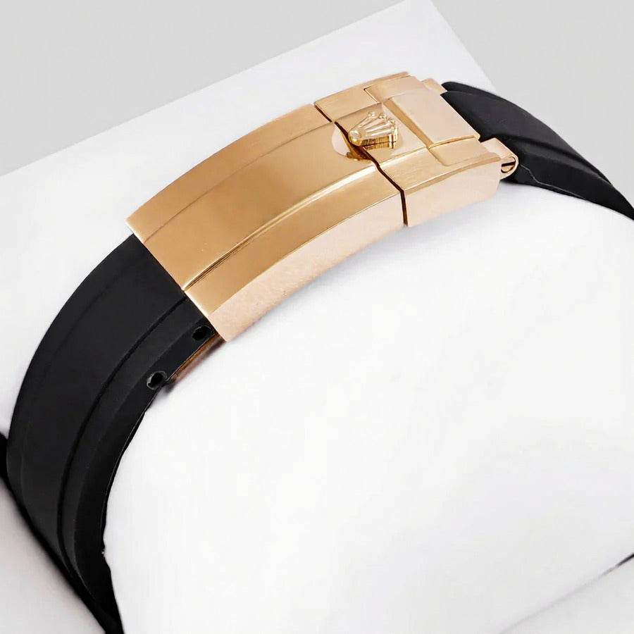 Rolex – Chronograph 40mm Yellow Gold Watch | Full Stone Bezel & Dial | Master AAA – Horizon Wrist - Horizon Wrist