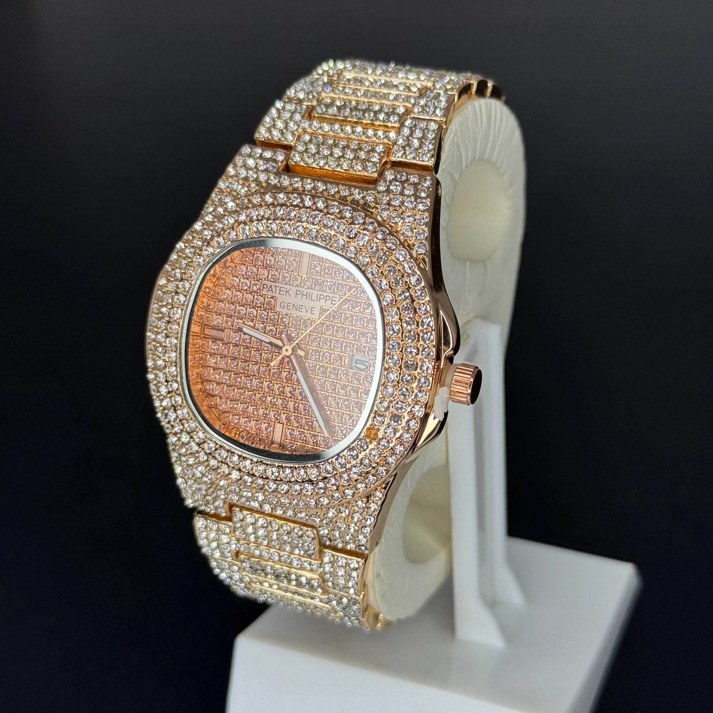 Patek Philippe ICEDOUT - Rose Gold - Horizon Wrist