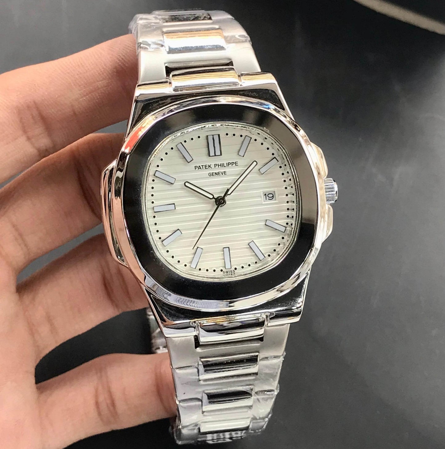 Patek Philippe Date Just - Silver White - Horizon Wrist