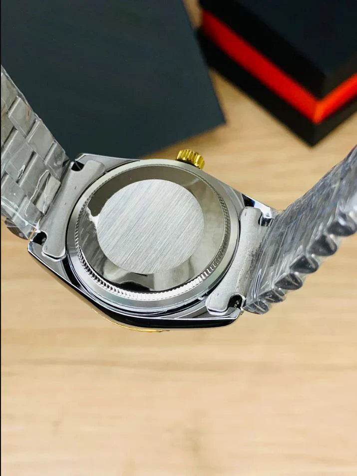 RLX - Oyster Perpetual Date - Two Tone Silver - Horizon Wrist