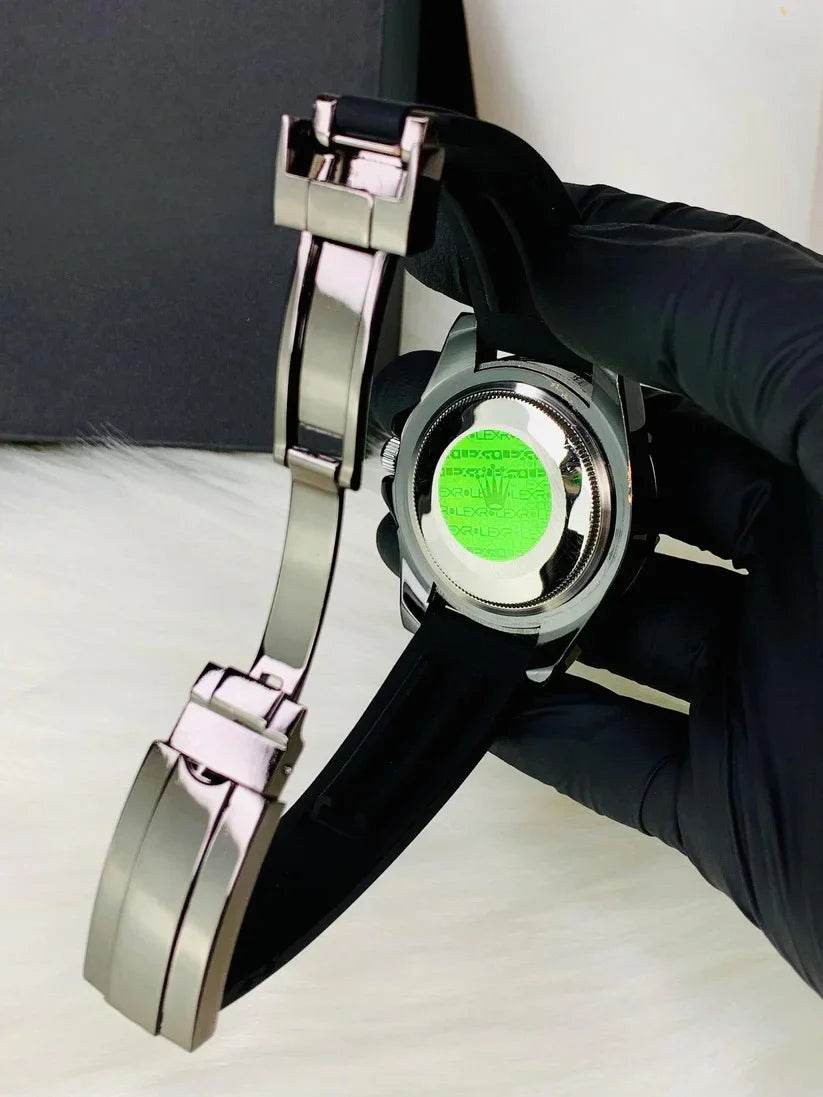 Rolex Yacht Watch Master Date Just | Full Black - Horizon Wrist