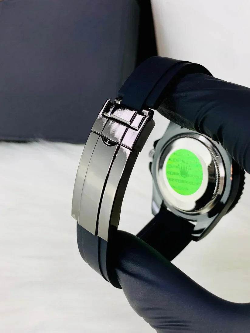 Rolex Yacht Watch Master Date Just | Full Black - Horizon Wrist