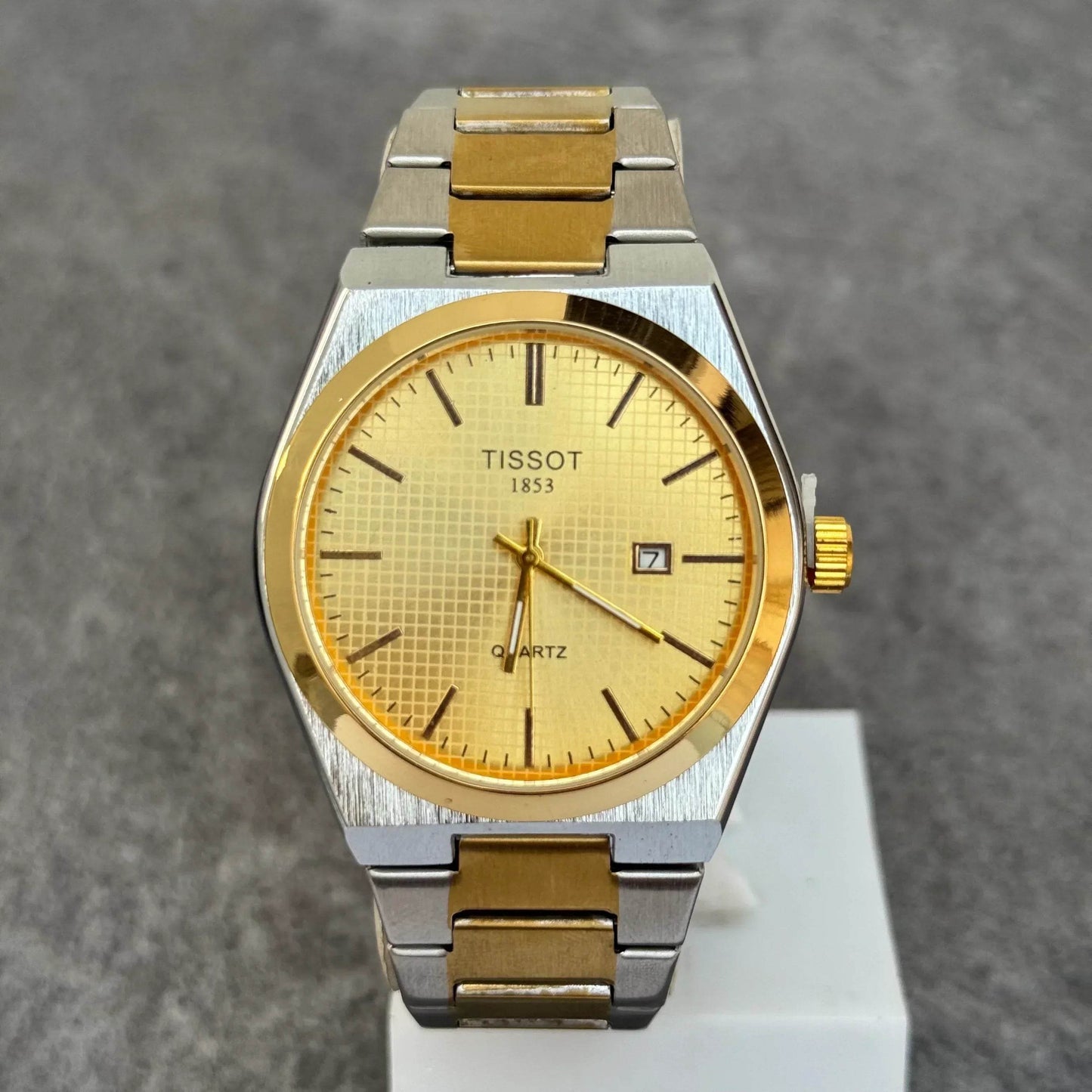 Tissot PRX Two Tone Watch - Gold - Horizon Wrist