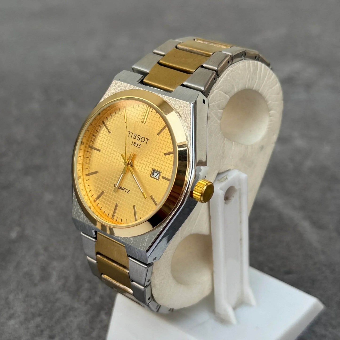 Tissot PRX Two Tone Watch - Gold - Horizon Wrist