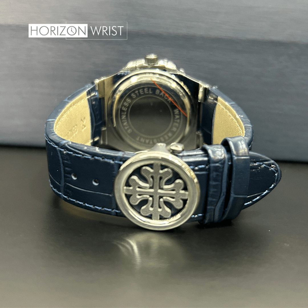 Patek Philippe Naut – Blue Dial with Matching Blue Strap | Quartz - Horizon Wrist 