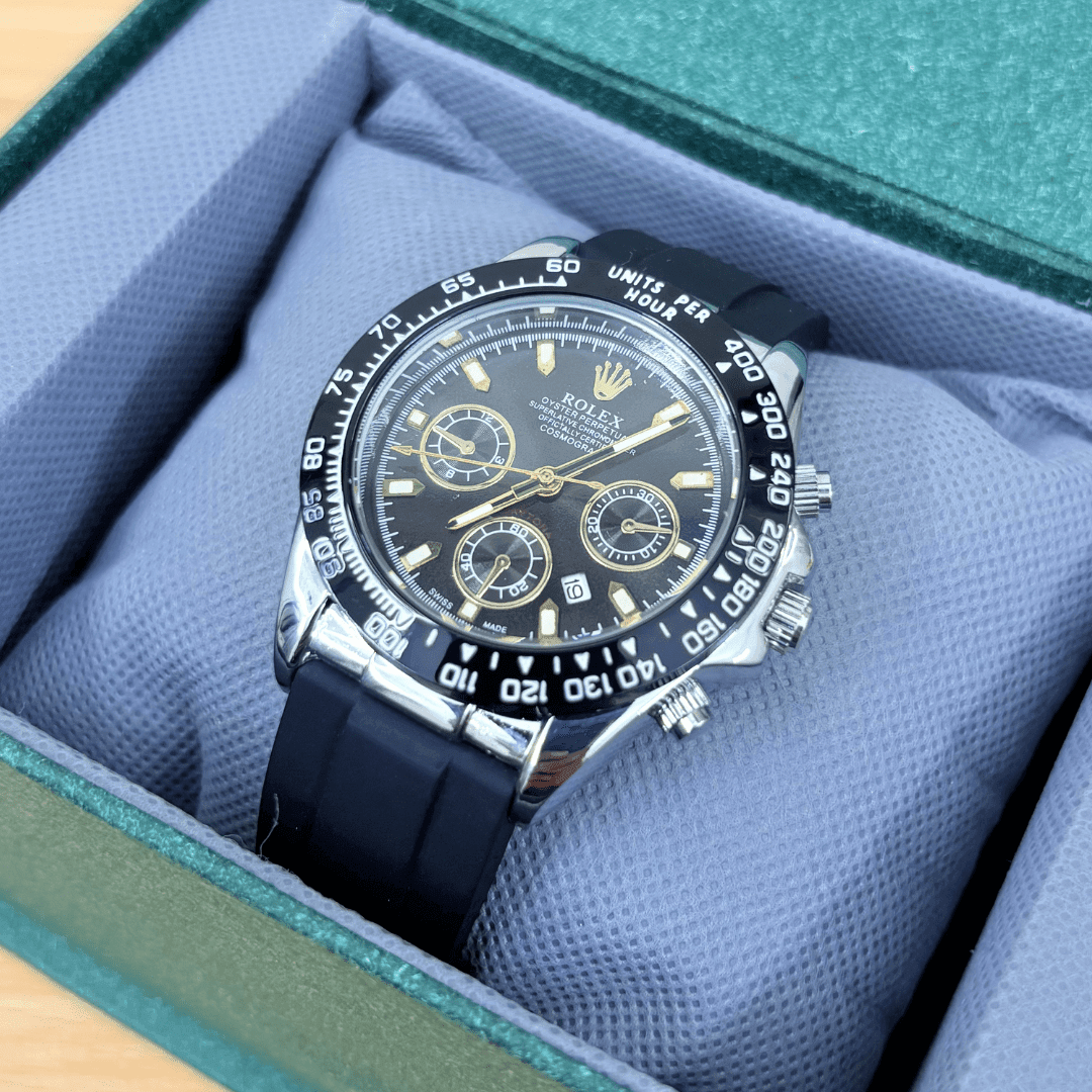 RLX Daytona - 38mm - Black Gold Dial - Mens Watch - Horizon Wrist 