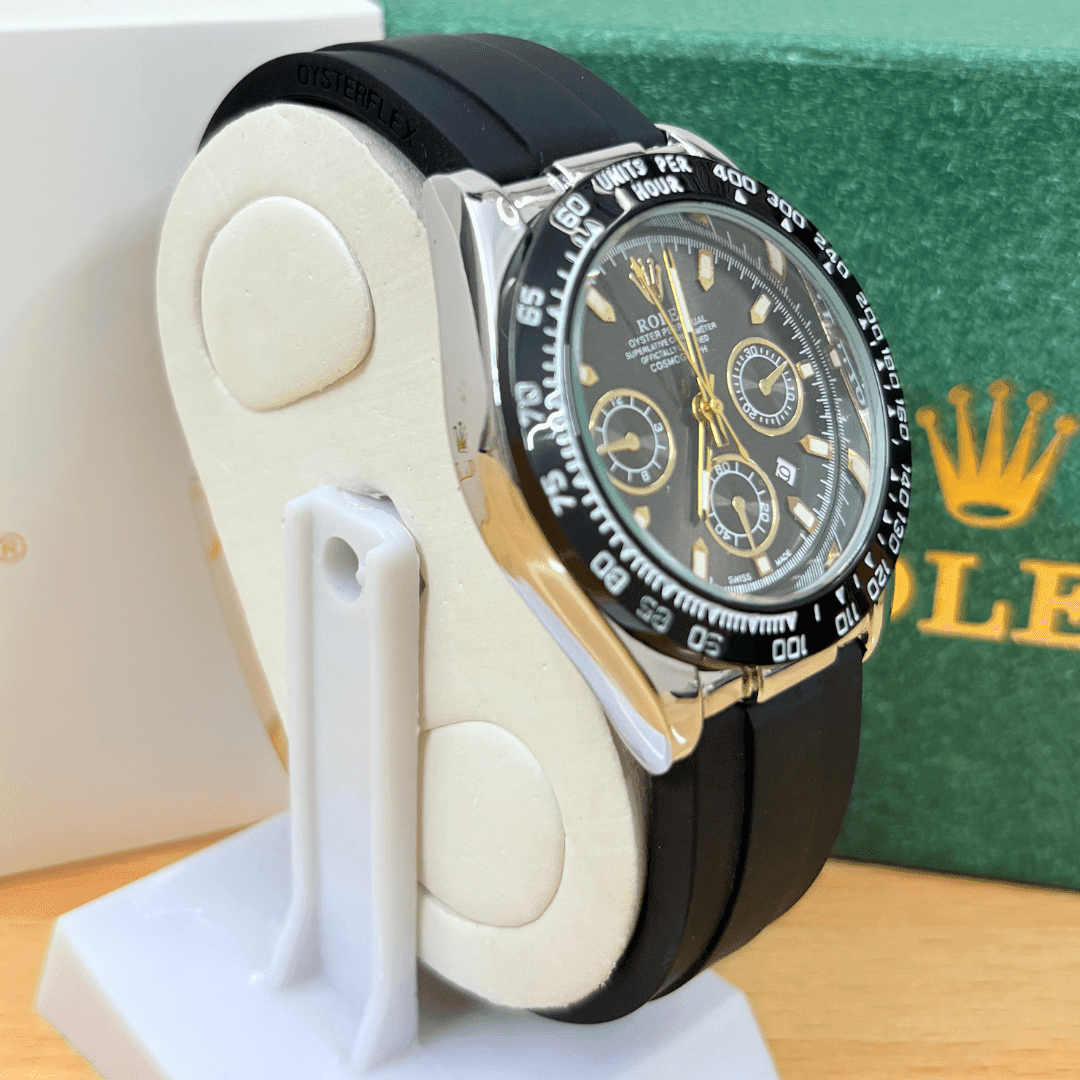 RLX Daytona - 38mm - Black Gold Dial - Mens Watch - Horizon Wrist 