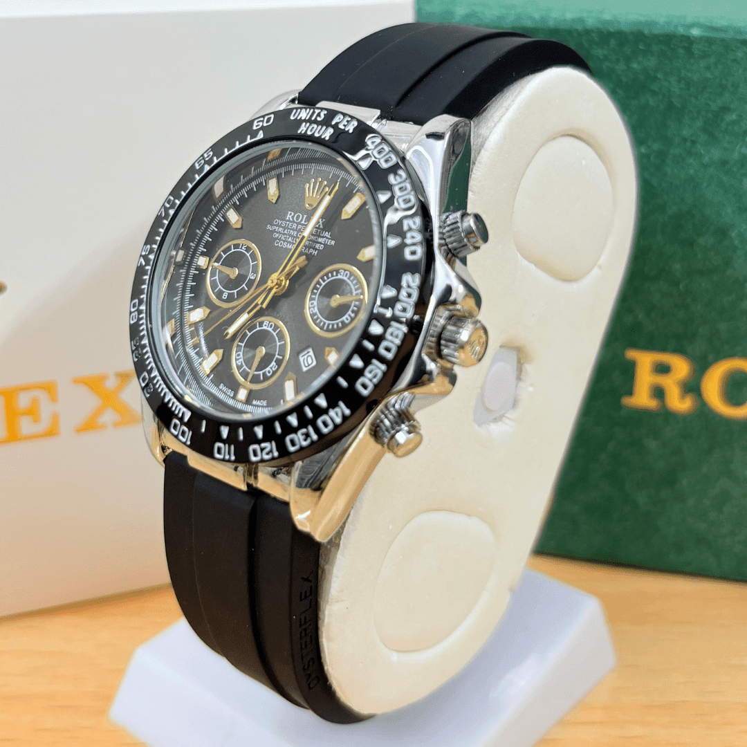 RLX Daytona - 38mm - Black Gold Dial - Mens Watch - Horizon Wrist 