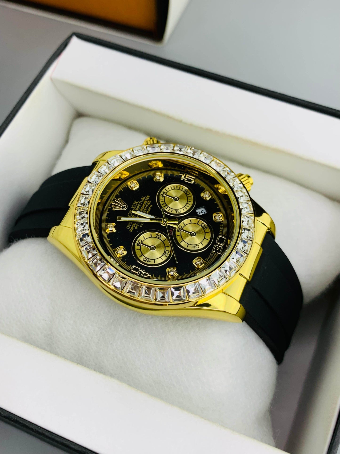 Daytona Stone Model | Gold Black - Horizon Wrist 