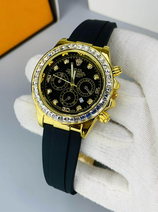 Daytona Stone Model | Black Dial - Horizon Wrist 