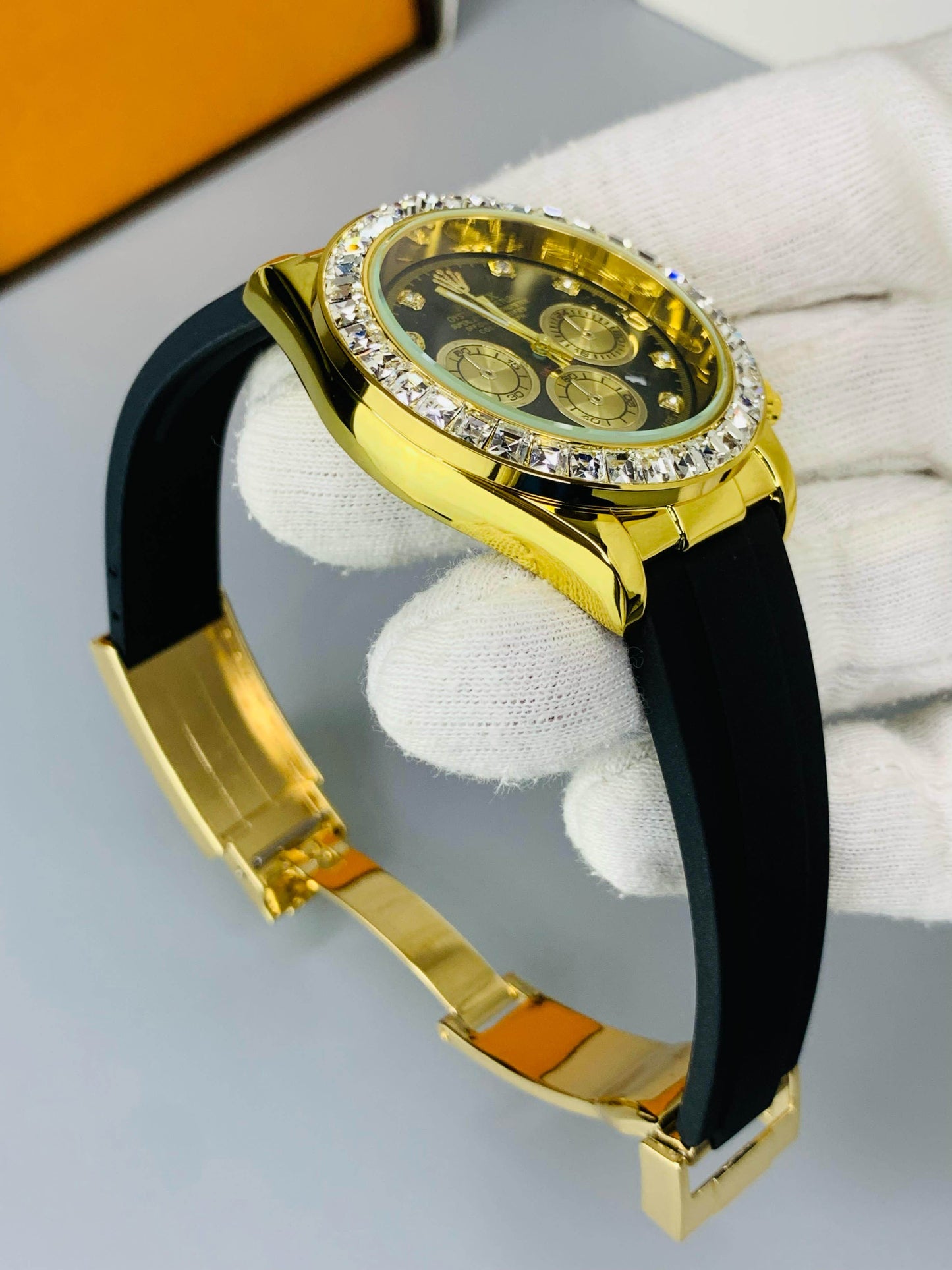 Daytona Stone Model | Gold Black - Horizon Wrist 