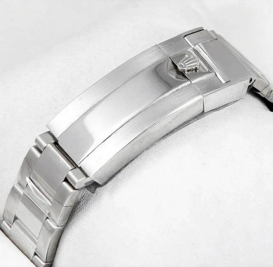 Rolex Style – Silver Automatic Watch | 40mm Black Dial | Master AAA – Horizon Wrist - Horizon Wrist 