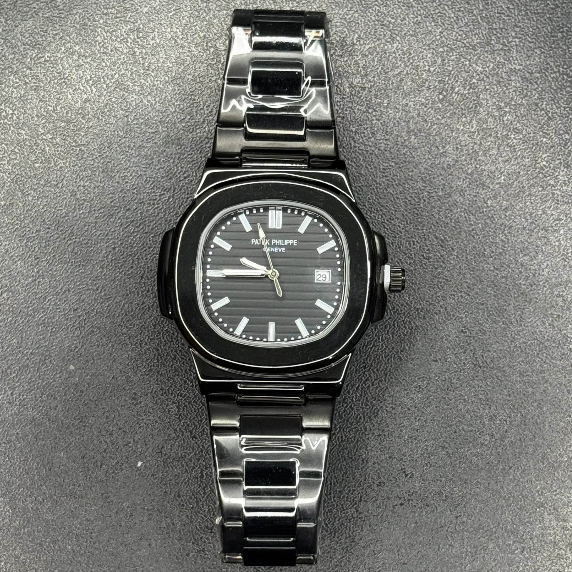 Patek Philippe Date Just - Black - Horizon Wrist 