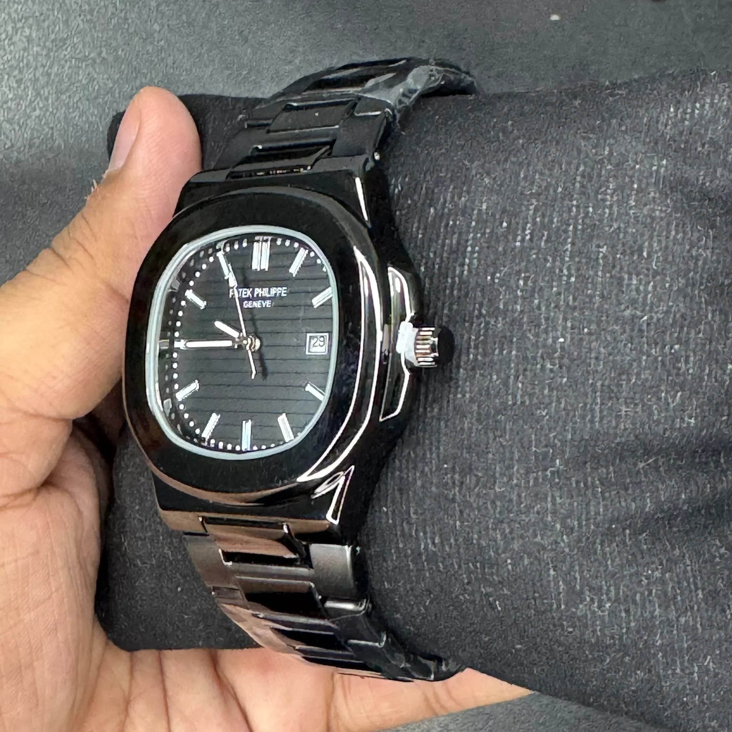 Patek Philippe Date Just - Black - Horizon Wrist 