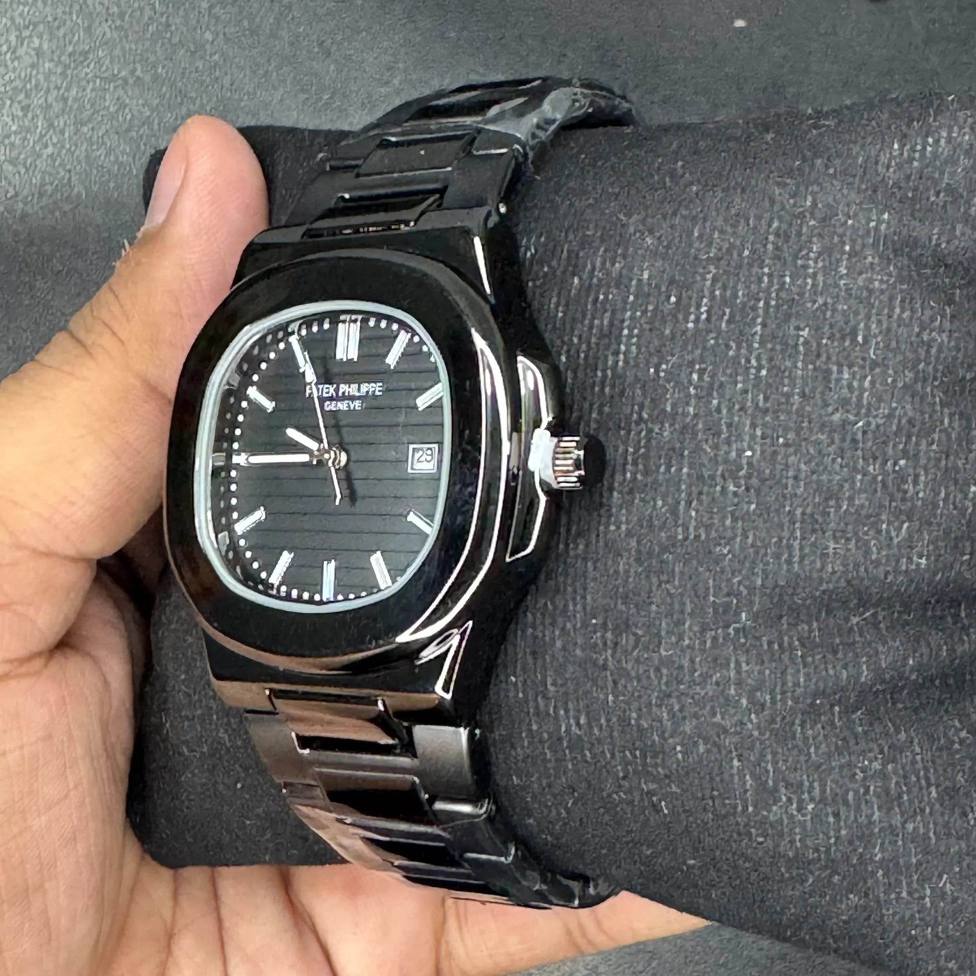 Patek Philippe Date Just - Black - Horizon Wrist 