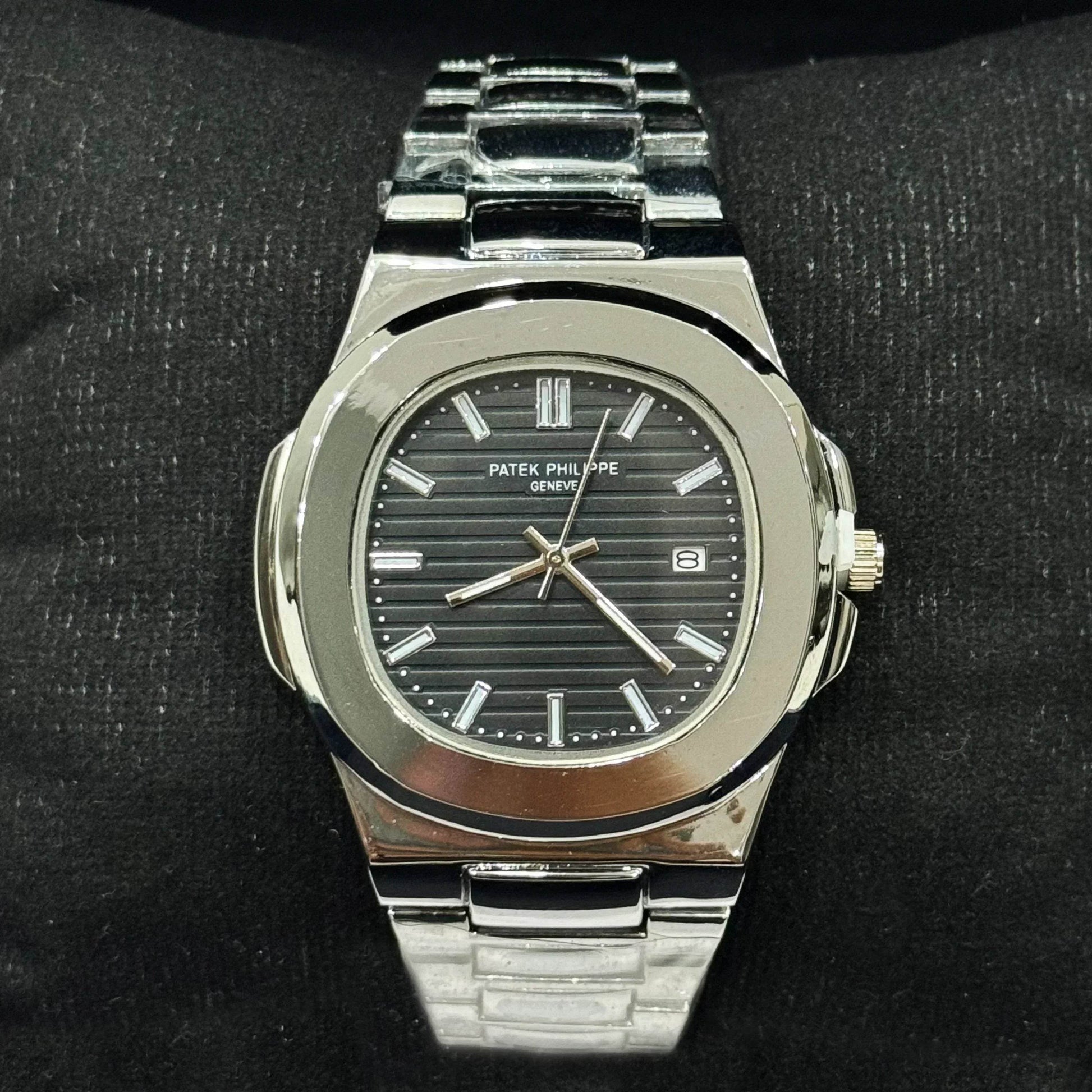 Patek Philippe Date Just - Silver Black - Horizon Wrist 