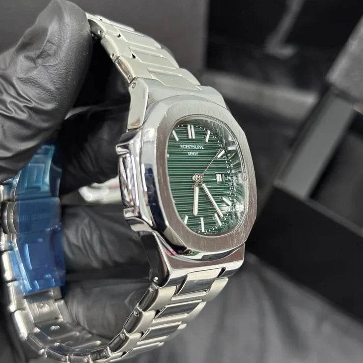 Patek Philippe Date Just - Silver Green - Horizon Wrist 