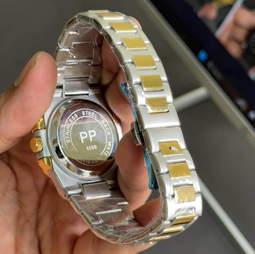 Patek Philippe Date Just - Two Tone Blue - Horizon Wrist 